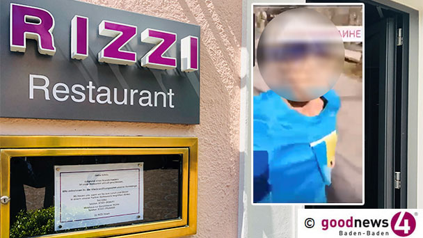 Rassismus-Eklat in Baden-Baden gegen russische Einwohner – Mitarbeiter des Restaurants Rizzi mit Diskriminierungen und Beleidigungen 
