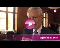 Sigmund Kiener im Baden-Badener Rathaus für soziale Verdienste geehrt
