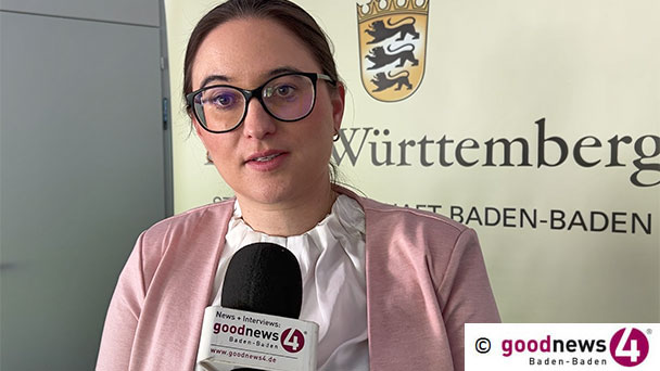 Foto des Baden-Badener Oberstaatsanwalts wurde für Betrugsmasche missbraucht – Sprecherin Susanne Strebovsky im goodnews4-Interview zu Zahlen 2025 und dem Fall Burda