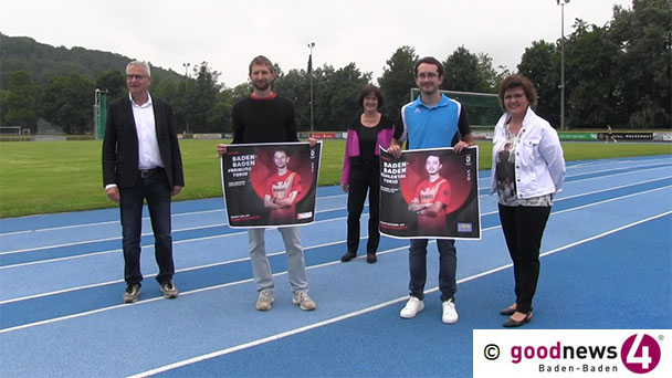 Olympia-Kampagne gestartet – Unterstützung von Baden-Baden für Sportler Dohmann und Seiler