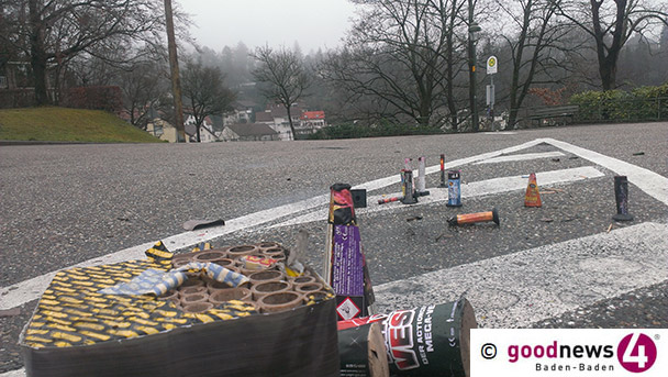 „Unzählige Raketen sausen in der Neujahrsnacht“ - Rathaus bittet: Knallerverpackungen und Flaschen wieder mitnehmen!