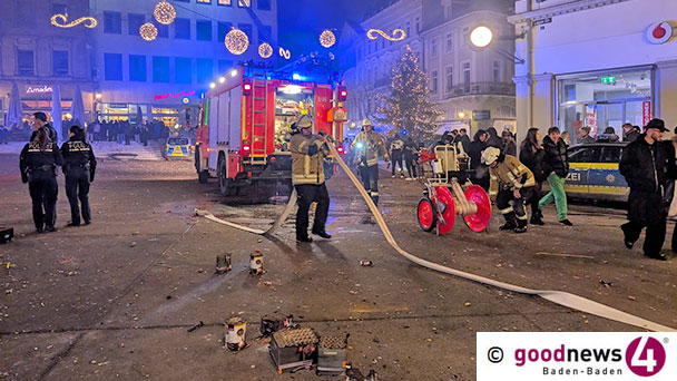 Bilanz des Polizeipräsidiums – Verlust von drei Fingern in der Ortenau – „Unbehagen in der Menschenmenge“ am Leopoldsplatz in Baden-Baden – Auch Feuerwehr im Einsatz