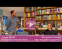 Autorenlesung von Christian Frietsch in Baden-Badener Buchhandlung Mäx+Moritz