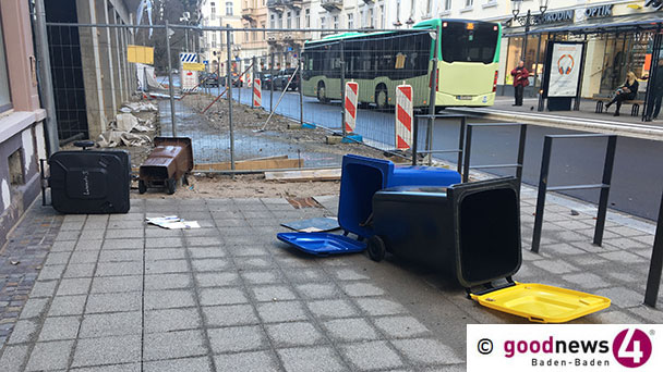 Sturmtief „Sabine“ stoppte die Müllabfuhr – In der Innenstadt erst heute im Dienst 