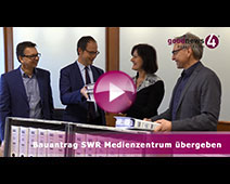 SWR übergab Bauantrag für Medienzentrum | Jan Büttner