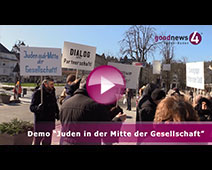 Friedliche Demonstration "Juden in der Mitte der Gesellschaft" | Bernd Weigel, Yehudit Pöschke, Goerg Moch