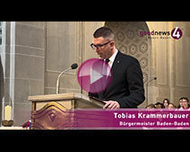 Keine leichte Stunde für die Baden-Badener Katholiken | Rede von Bürgermeister Tobias Krammerbauer