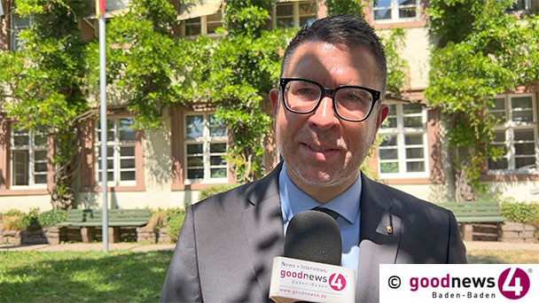 „Uns kann man jederzeit erreichen, auch per Telefon“ – Baden-Badener Bürgermeister Krammerbauer im goodnews4-Sommergespräch