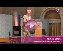 Verabschiedung von Oberbürgermeisterin Margret Mergen | Rede von Thomas Strobl