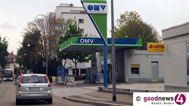 Benzinpreis in Baden-Baden und Karlsruhe meist um drei, in Pforzheim um zwei Cent gesenkt