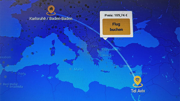Trotz Gaza-Krieg – Flüge von Tel Aviv nach Baden-Baden ab Oktober 