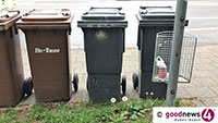 Rathaus stellt nochmals Müllabfuhrtermine klar – Änderung wegen Allerheiligen 