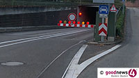 Michaelstunnel ab heute Abend gesperrt – Umleitung über Waldseestraße und Fremersbergstraße 