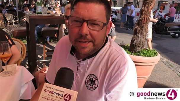 Niedergeschlagene Baden-Badener Fußball-Fans beim Leopoldsplatz - "Jetzt muss man Ruhe reinbringen und dann weitersehen"