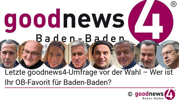 Heute bis 17 Uhr abstimmen! – Wer ist Ihr OB-Favorit für Baden-Baden?