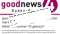 goodnews4-Umfrage – Machen Sie mit! – Haben Sie schon mal in Baden-Baden die Behördennummer 115 genutzt?