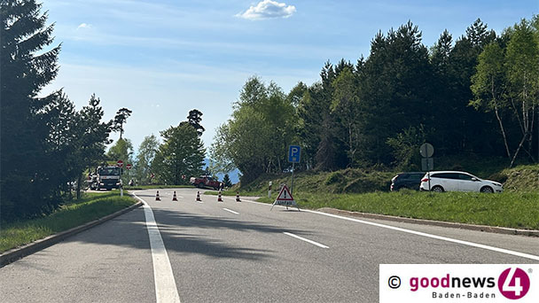Schöner Tag im Mai mit tragischen Folgen bei Gernsbach – Motoradfahrer tödlich verunglückt
