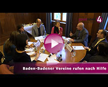 Baden-Badener Vereine rufen nach Hilfe | Ricarda Feurer, Ulrike Henn, Franz Bernhard, Michael Ketterer, Roland Seiter