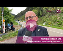 Verkehrsminister Hermann im goodnews4-Interview zum „Schweigekilometer“