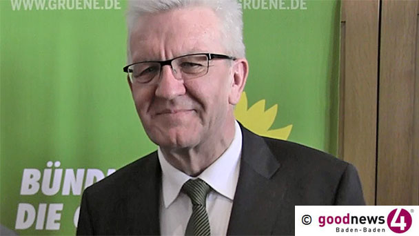 Winfried Kretschmann blickt auf 12 Jahre „Politik des Gehörtwerdens“ – Grüne Politik in Baden-Baden nicht angekommen 