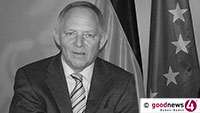 Grab von Wolfgang Schäuble beschädigt – Polizei ermittelt wegen „Störung der Totenruhe“