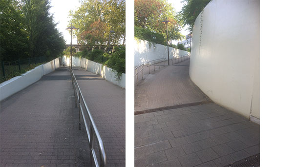 Stadtrat Werner Schmoll sieht gefährliche Situation für Radfahrer in Baden-Oos – Schreiben an OB Mergen