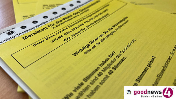 Panne bei Stimmzetteln in Baden-Baden – „Die fehlerhaften Stimmzettel sind auf Fehler der Druckerei zurückzuführen“