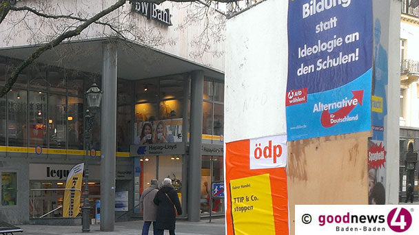 Wahlkampf-Organisation des AfD Kreisverbandes Baden-Baden/Rastatt – „Für eine Stärkung der Polizei und die Einführung härterer Strafen“ – „Belastung der Bürger durch ideologiegetriebene grüne Dummheiten“ Wahlkampf-Organisation des AfD Kreisverbandes Baden-Baden/Rastatt – „Für eine Stärkung der Polizei und die Einführung härterer Strafen“ – „Belastung der Bürger durch ideologiegetriebene grüne Dummheiten“