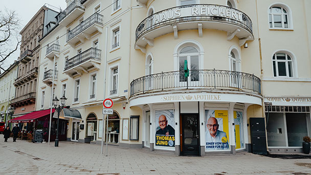 OB-Kandidat Thomas Jung eröffnet „Pop-Up-Location“ – Eröffnung am Montag im Haus Reichert 