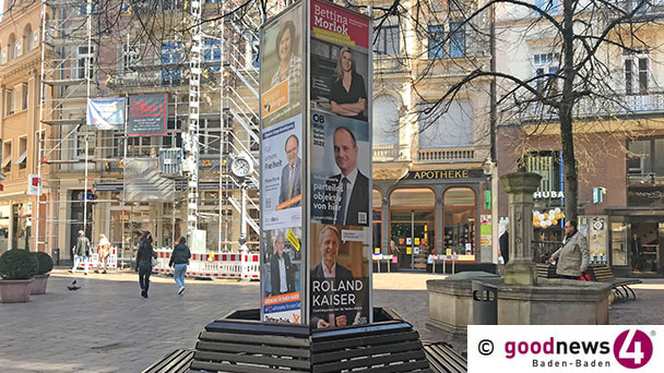 OB-Wahl Baden-Baden – Termine der Kandidaten – Stand 8. März 2022