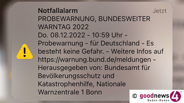 Innenminister mit positiver Bilanz zum Warntag – Aber viele Handys blieben stumm