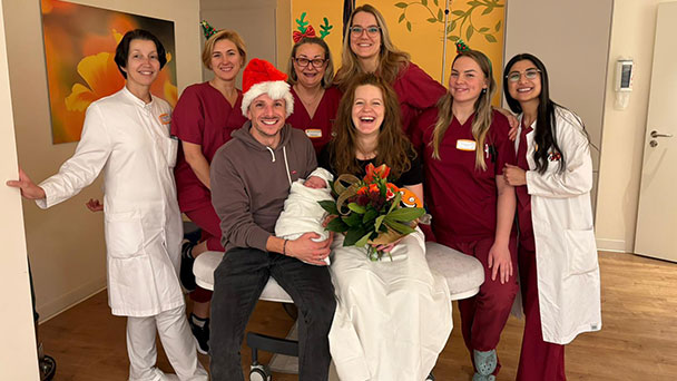 Weihnachtsbaby in Klinik Baden-Baden – Josua aus Sinzheim – Willkommen in dieser Welt