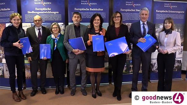 Countdown für Welterbe-Bewerbung Baden-Badens – Staatssekretärin Schütz im goodnews4-Interview: "Herausforderung, weil es ein internationaler Antrag ist" – 5,3 Kilo und 1.434 Seiten für die UNESCO Countdown für Welterbe-Bewerbung Baden-Badens – Staatssekretärin Schütz im goodnews4-Interview: "Herausforderung, weil es ein internationaler Antrag ist" – 5,3 Kilo und 1.434 Seiten für die UNESCO