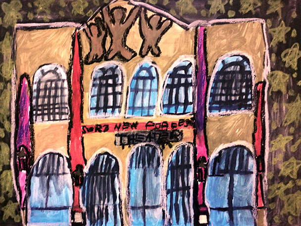 Welterbe Baden-Baden und seine jungen Künstler – Motiv von Darian, 8 Jahre alt Welterbe Baden-Baden und seine jungen Künstler – Motiv von Darian, 8 Jahre alt