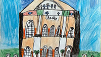 Welterbe Baden-Baden und seine jungen Künstler – Motiv von Darren, 8 Jahre alt