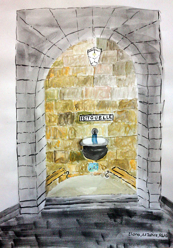 Welterbe Baden-Baden und seine jungen Künstler – Motiv von Elona, 11 Jahre alt