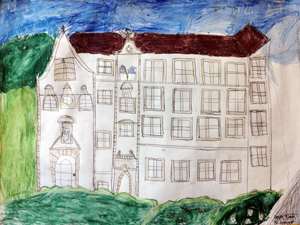 Welterbe Baden-Baden und seine jungen Künstler – Motiv von Henia, 8 Jahre alt