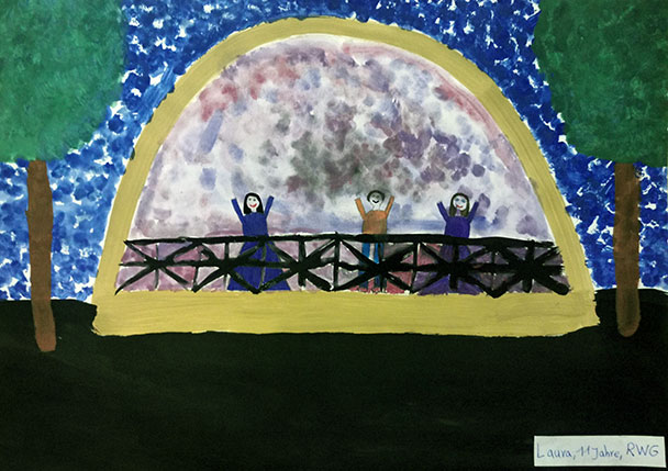 Welterbe Baden-Baden und seine jungen Künstler – Motiv von Laura, 11 Jahre alt Welterbe Baden-Baden und seine jungen Künstler – Motiv von Laura, 11 Jahre alt