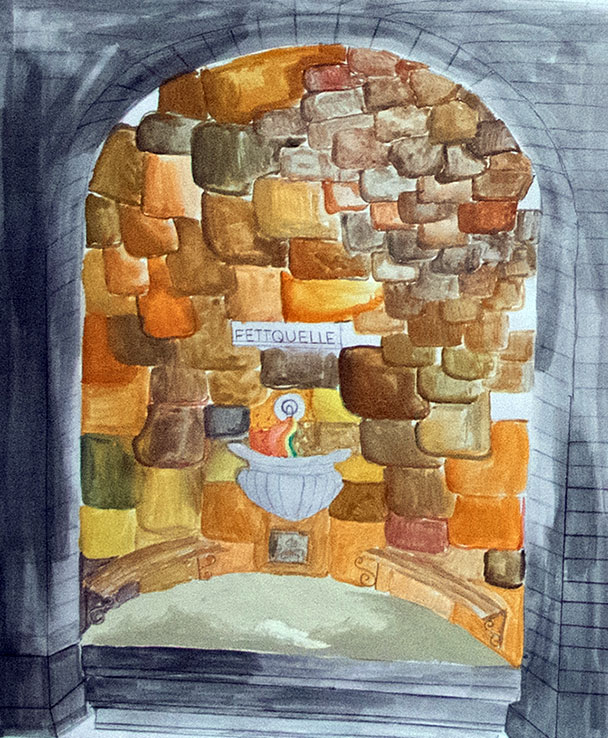 Welterbe Baden-Baden und seine jungen Künstler – Motiv von Linh, 11 Jahre alt