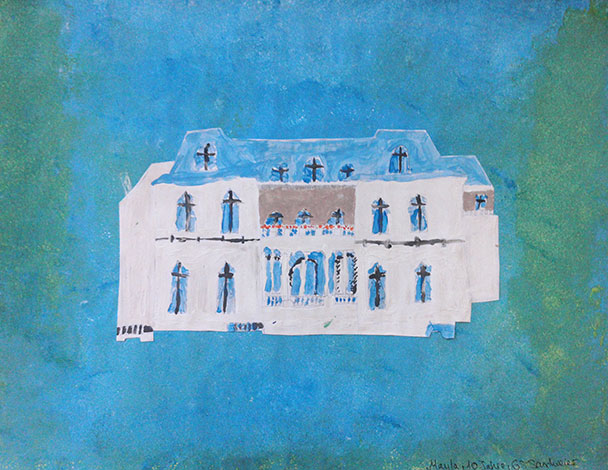 Welterbe Baden-Baden und seine jungen Künstler – Motiv von Mayla, 10 Jahre alt Welterbe Baden-Baden und seine jungen Künstler – Motiv von Mayla, 10 Jahre alt