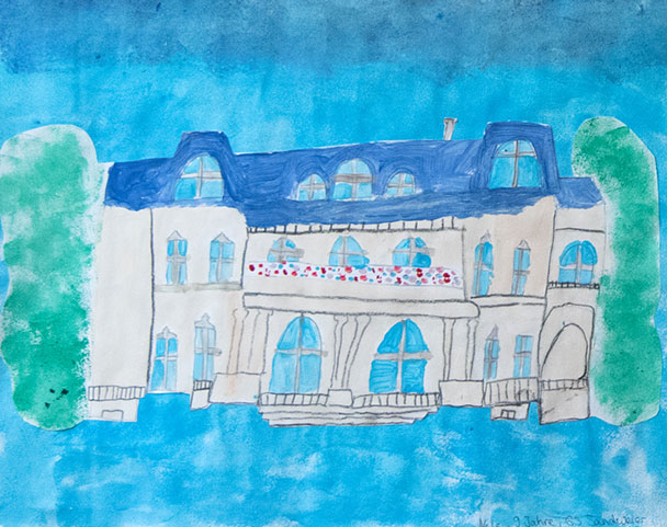 Welterbe Baden-Baden und seine jungen Künstler – Motiv von Nele, 9 Jahre alt