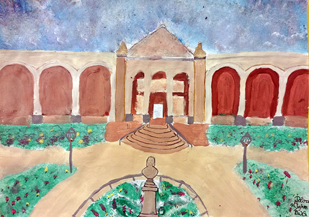 Welterbe Baden-Baden und seine jungen Künstler – Motiv von Palina, 11 Jahre alt