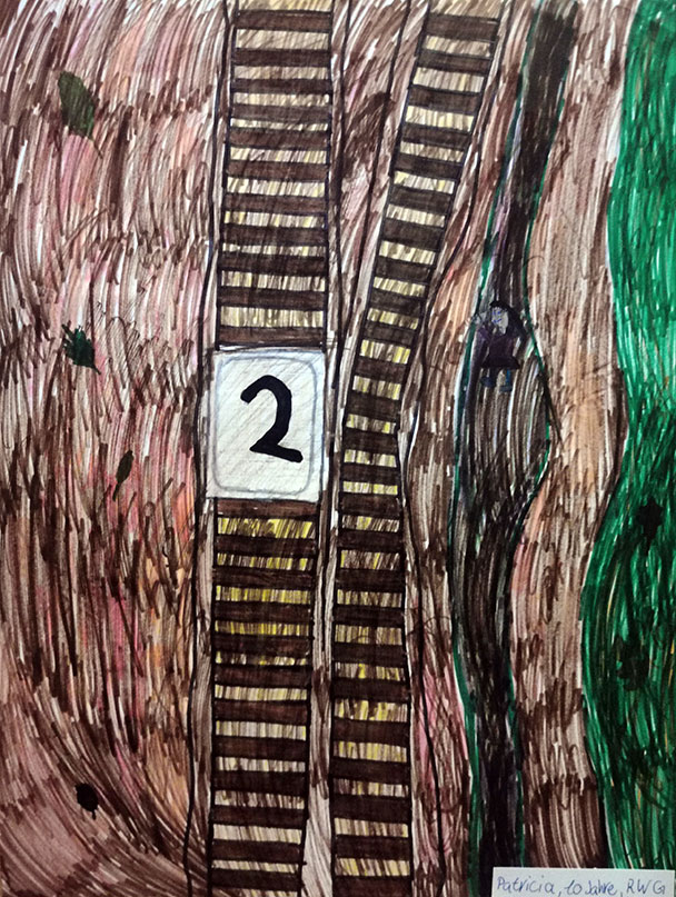 Welterbe Baden-Baden und seine jungen Künstler – Motiv von Patricia, 10 Jahre alt