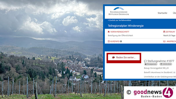 Aufregung um Online-Widerspruch zu Windkraftplanung – Regionalverband widerspricht angeblichen Mängeln – „Online-Werkzeug funktioniert reibungslos“ Aufregung um Online-Widerspruch zu Windkraftplanung – Regionalverband widerspricht angeblichen Mängeln – „Online-Werkzeug funktioniert reibungslos“