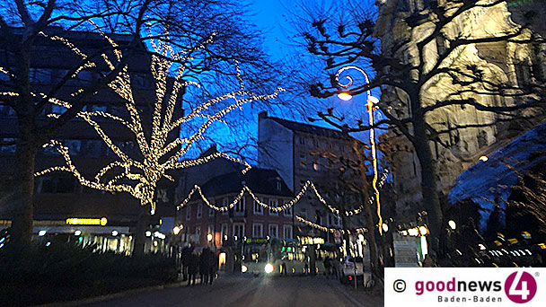 Weihnachtliche Nachricht aus dem Baden-Badener Rathaus – „Alexander Wieland: „Dieses Jahr nochmal Bäume stellen“