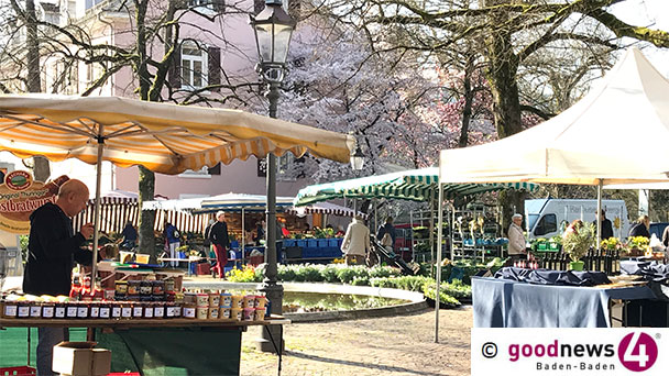 Wochenmärkte in Lichtental, der Weststadt und am Augustaplatz – Termine über Ostern